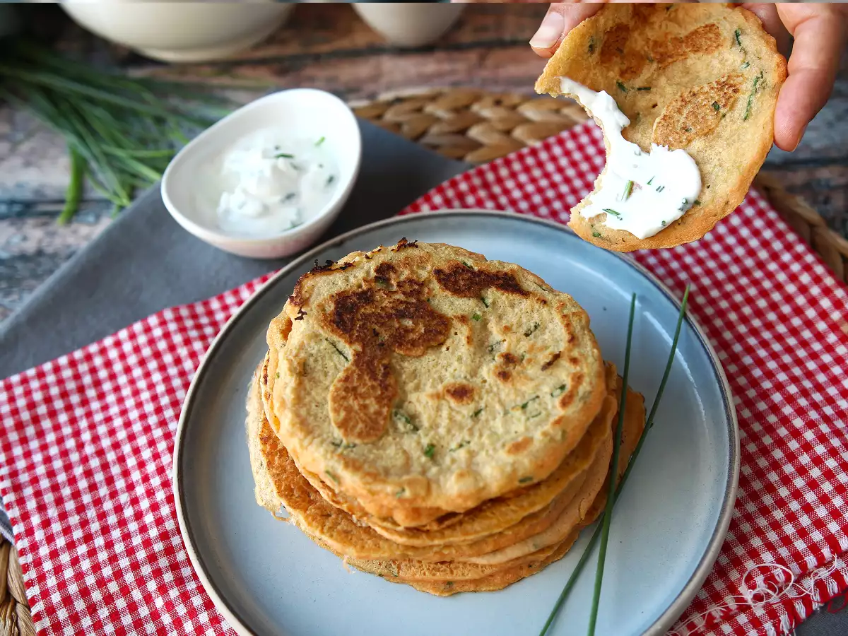 Pancake salati alle lenticchie corallo: ricetta proteica facile e gustosa - foto 4