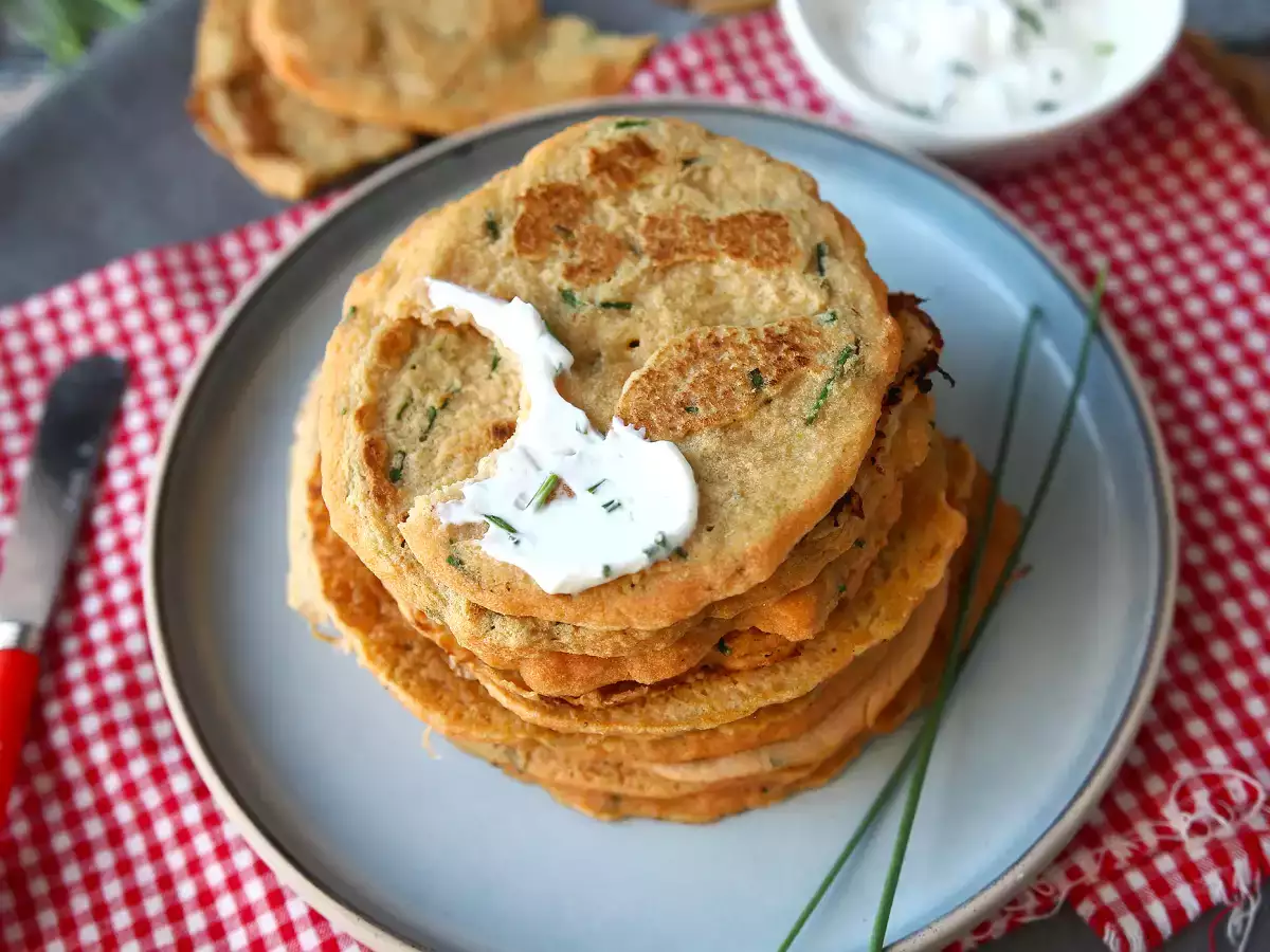 Pancake salati alle lenticchie corallo: ricetta proteica facile e gustosa - foto 5