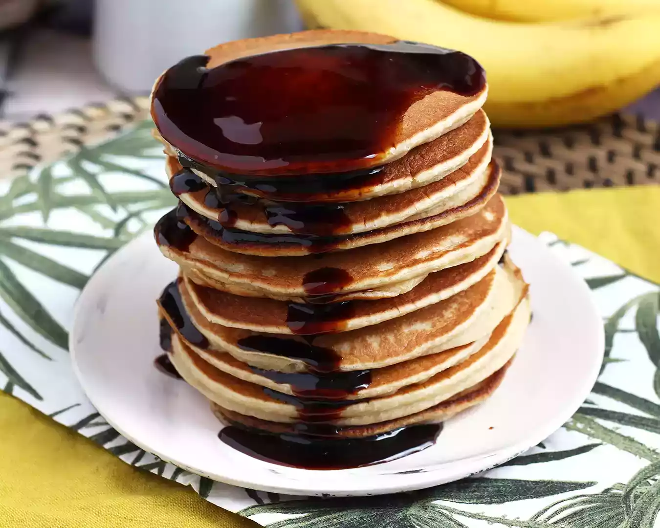 Pancakes alla banana - ricetta facile