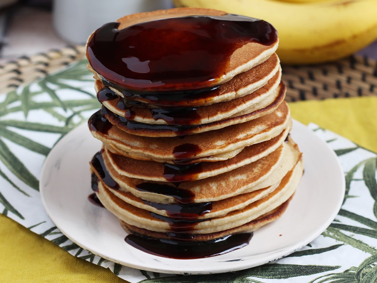 Pancakes alla banana - Ricetta facile