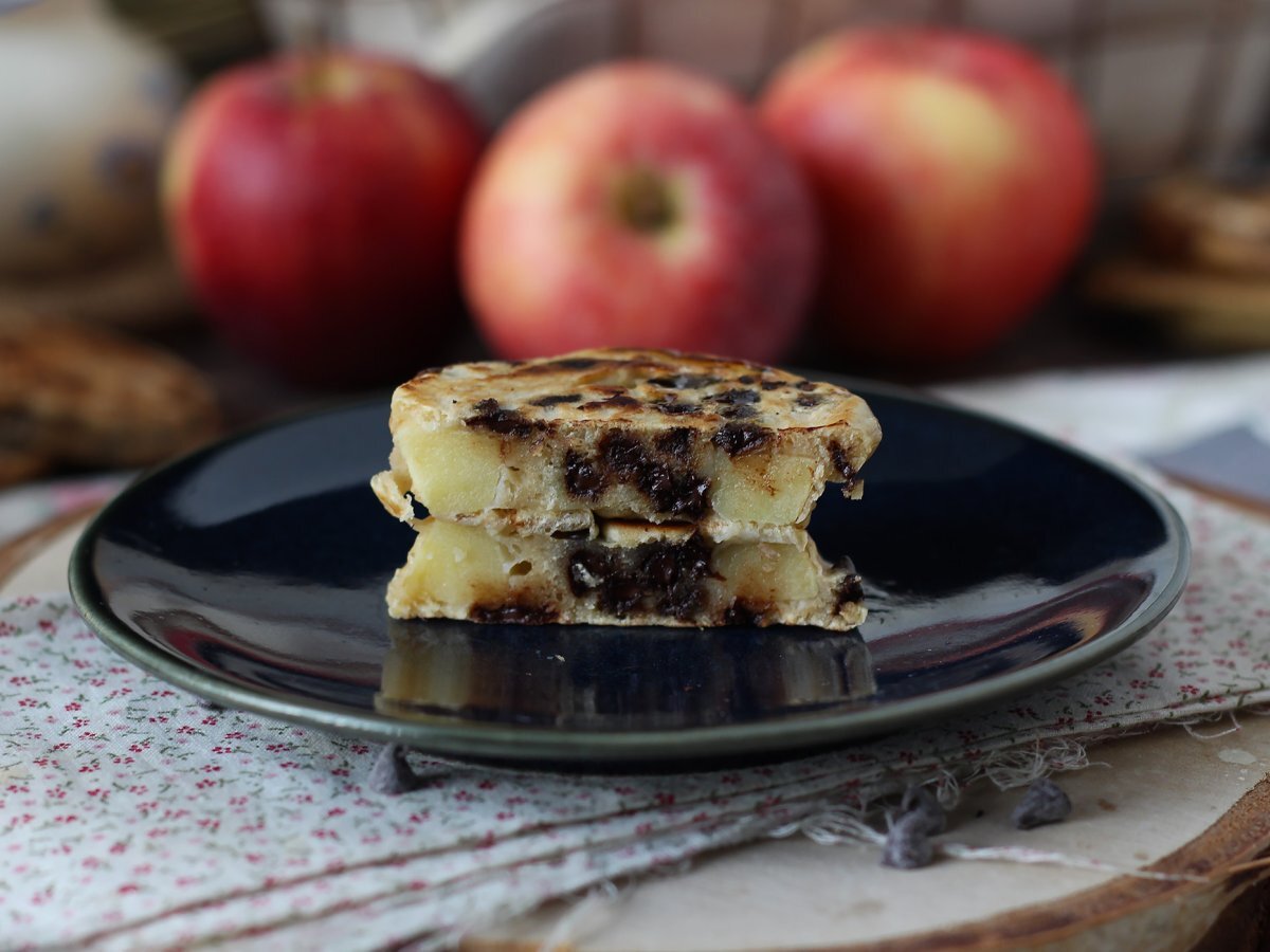 Pancakes alle mele senza zucchero aggiunto - foto 4