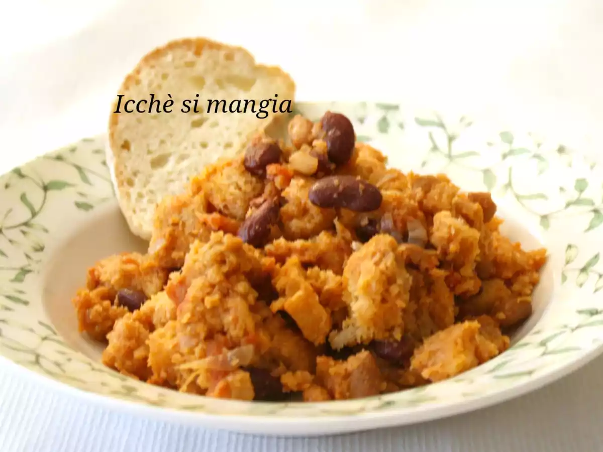 Pancotto con i fagioli