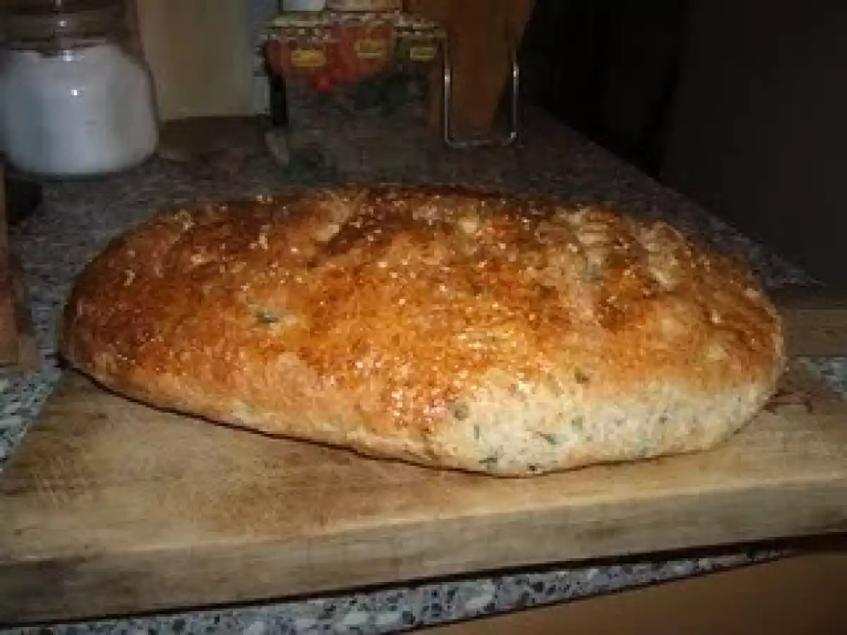 Pane al basilico e prezzemolo