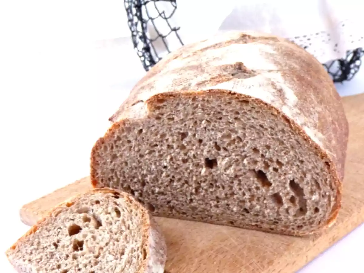 Pane al farro con pasta madre