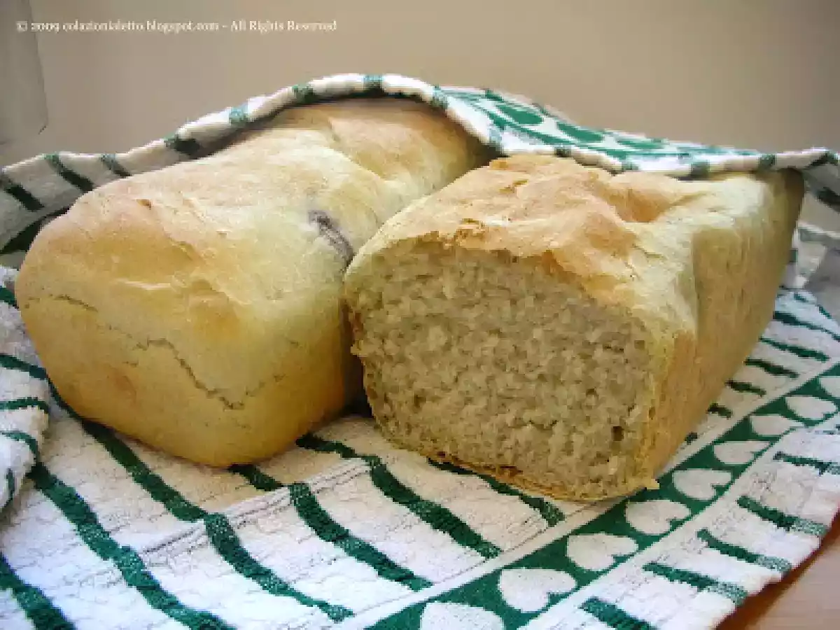 Pane al latte in cassetta