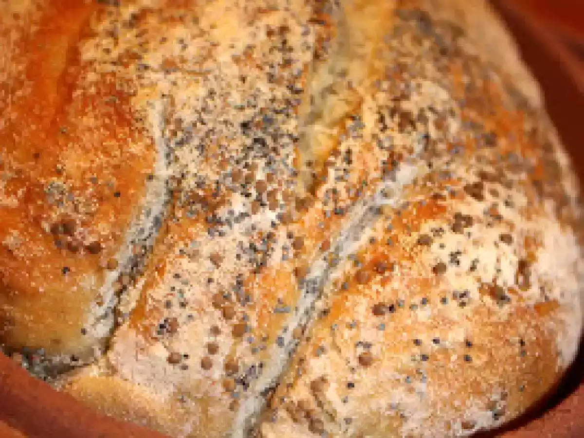 Pane alla senape e papavero e buon inizio a tutti!!!!