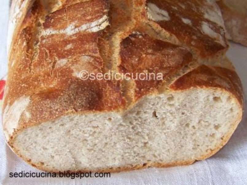 Pane con farina semintegrale e integrale di segale