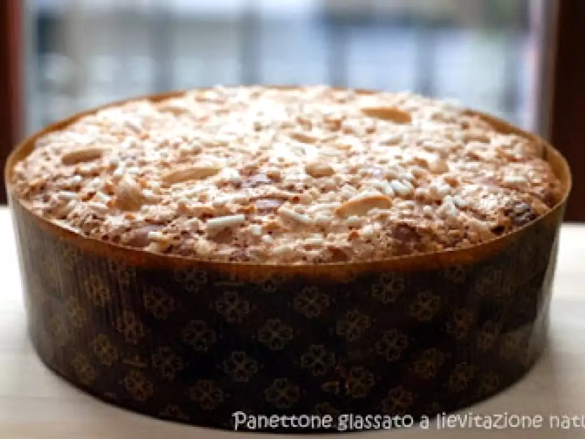 Panettone glassato (con Lievito Madre)