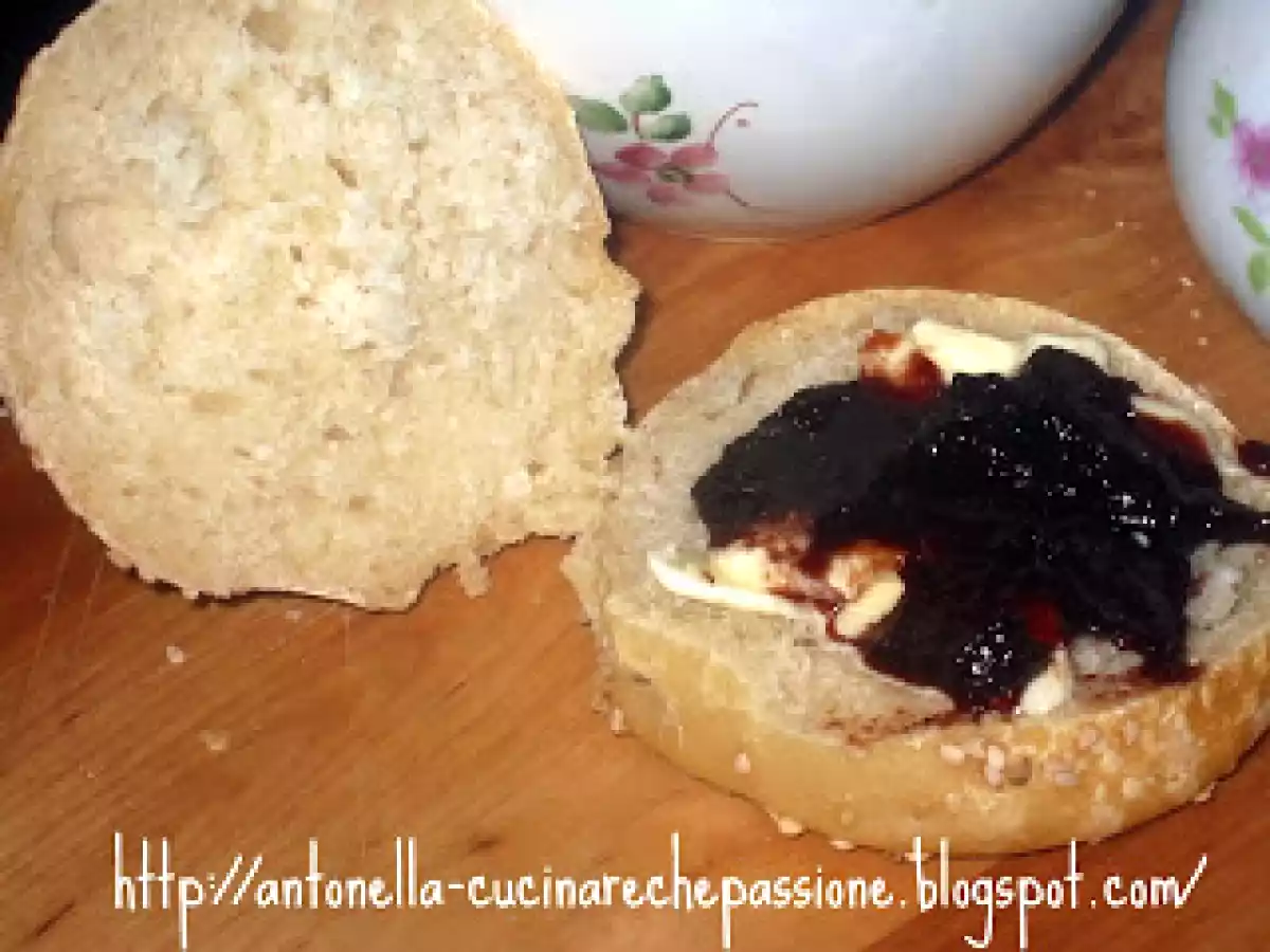 Panini al sesamo con pasta madre di kefir - foto 3