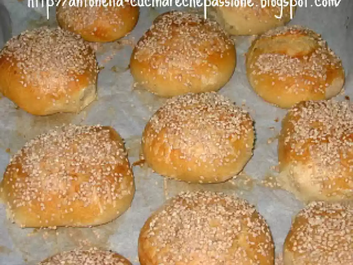 Panini al sesamo con pasta madre di kefir - foto 4