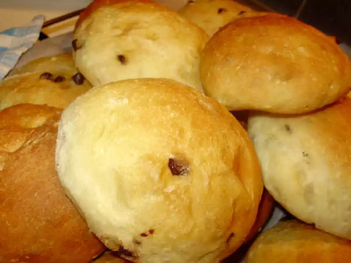 PANINI CON GOCCE DI CIOCCOLATO E YOGURT - foto 2