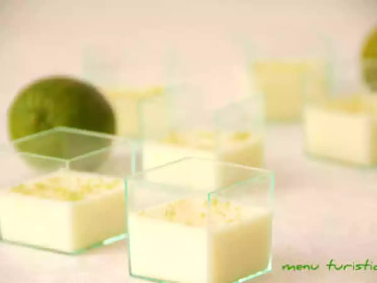 panna cotta al margarita