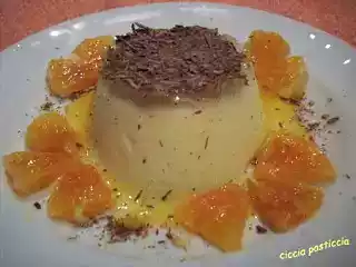 Panna cotta all'arancia