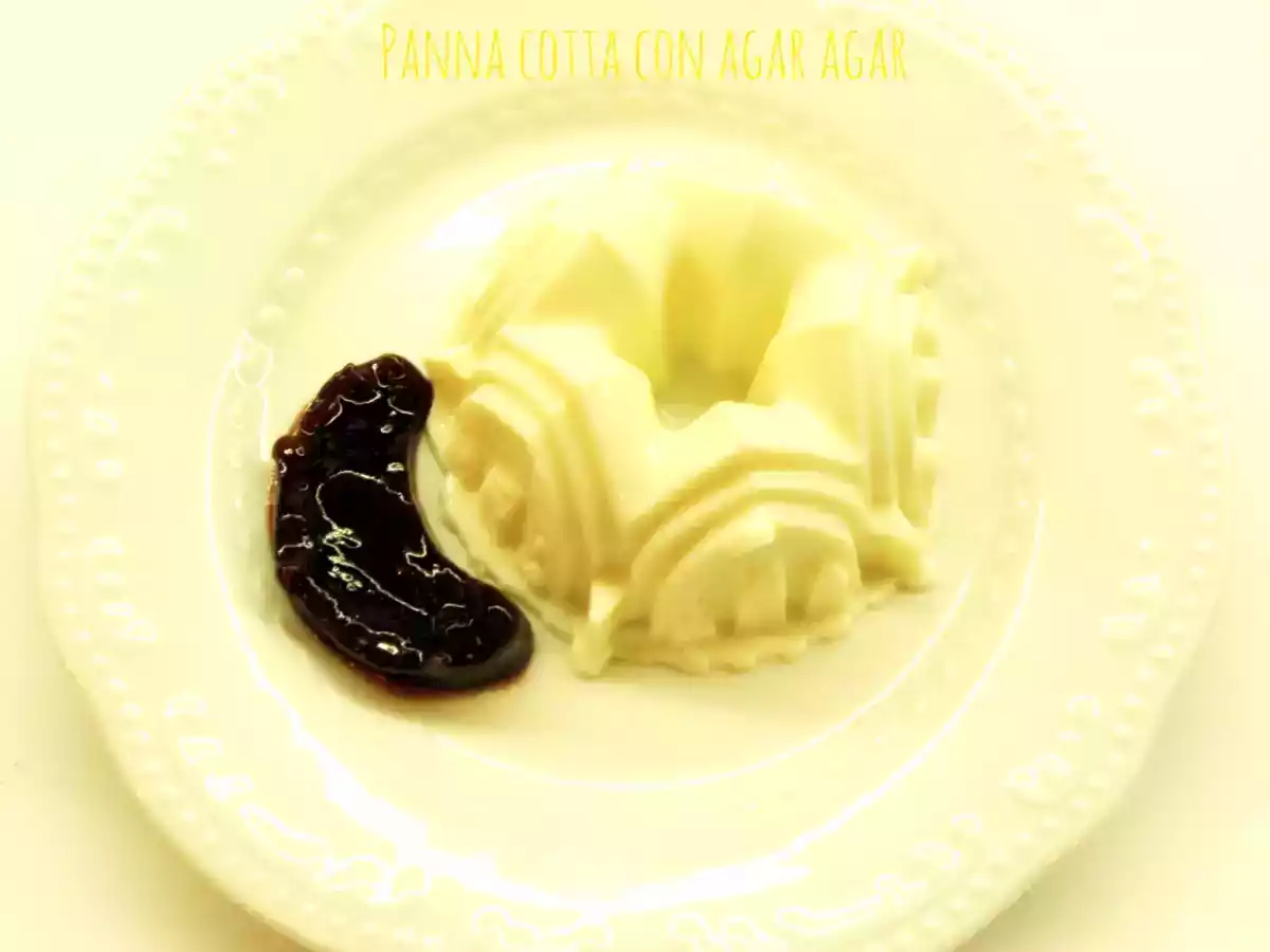 Panna Cotta con agar agar - foto 3
