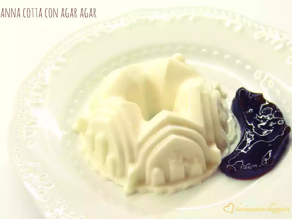 Panna Cotta con agar agar - foto 4