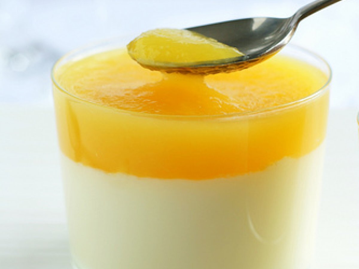 Panna cotta con coulis di mango - foto 3