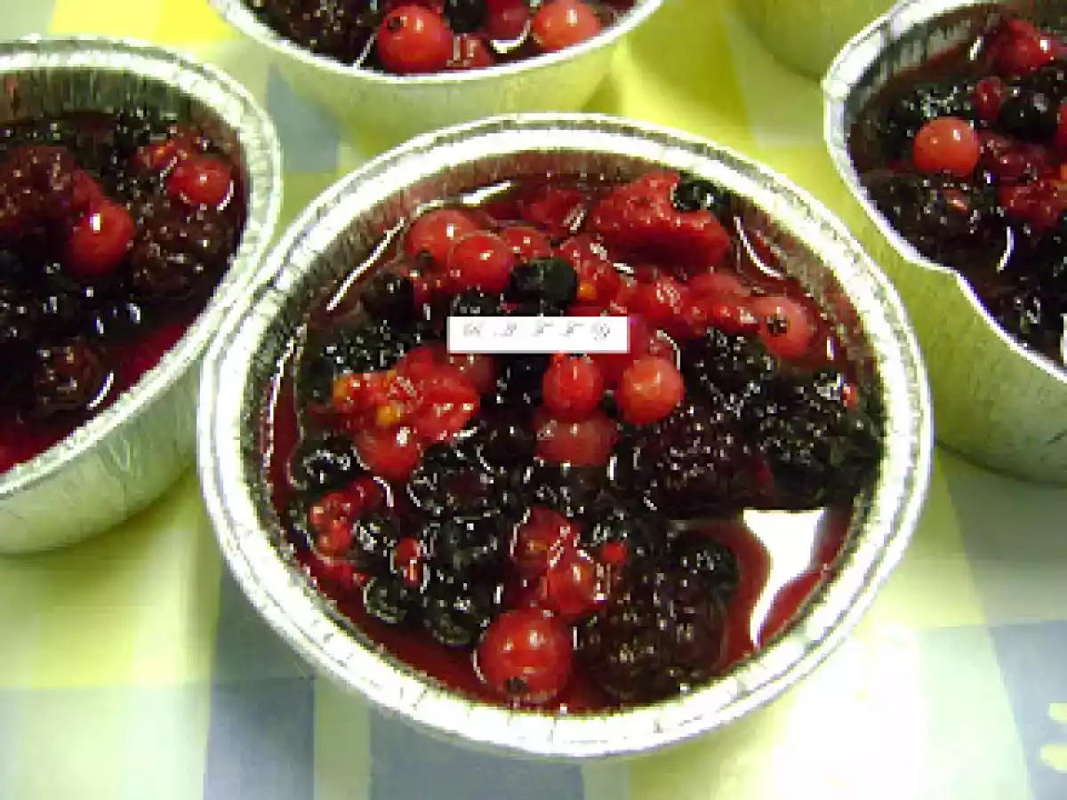 PANNA COTTA LIGHT AI FRUTTI DI BOSCO