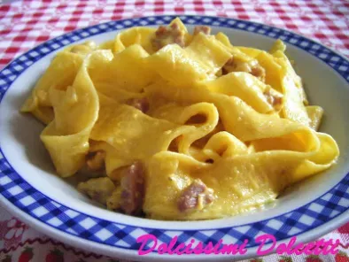 Pappardelle alla papalina