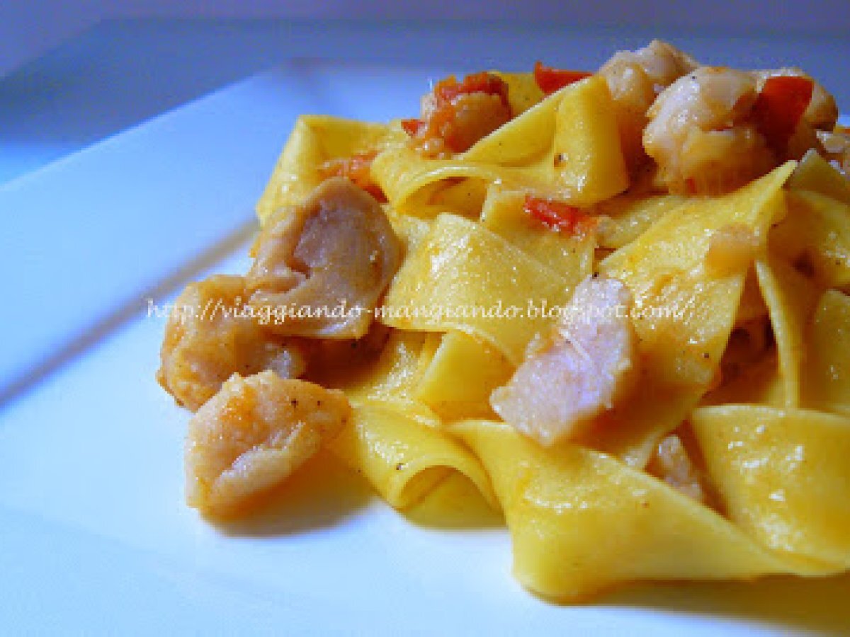 PAPPARDELLE CON RAGU' LEGGERO DI CERNIA - foto 2