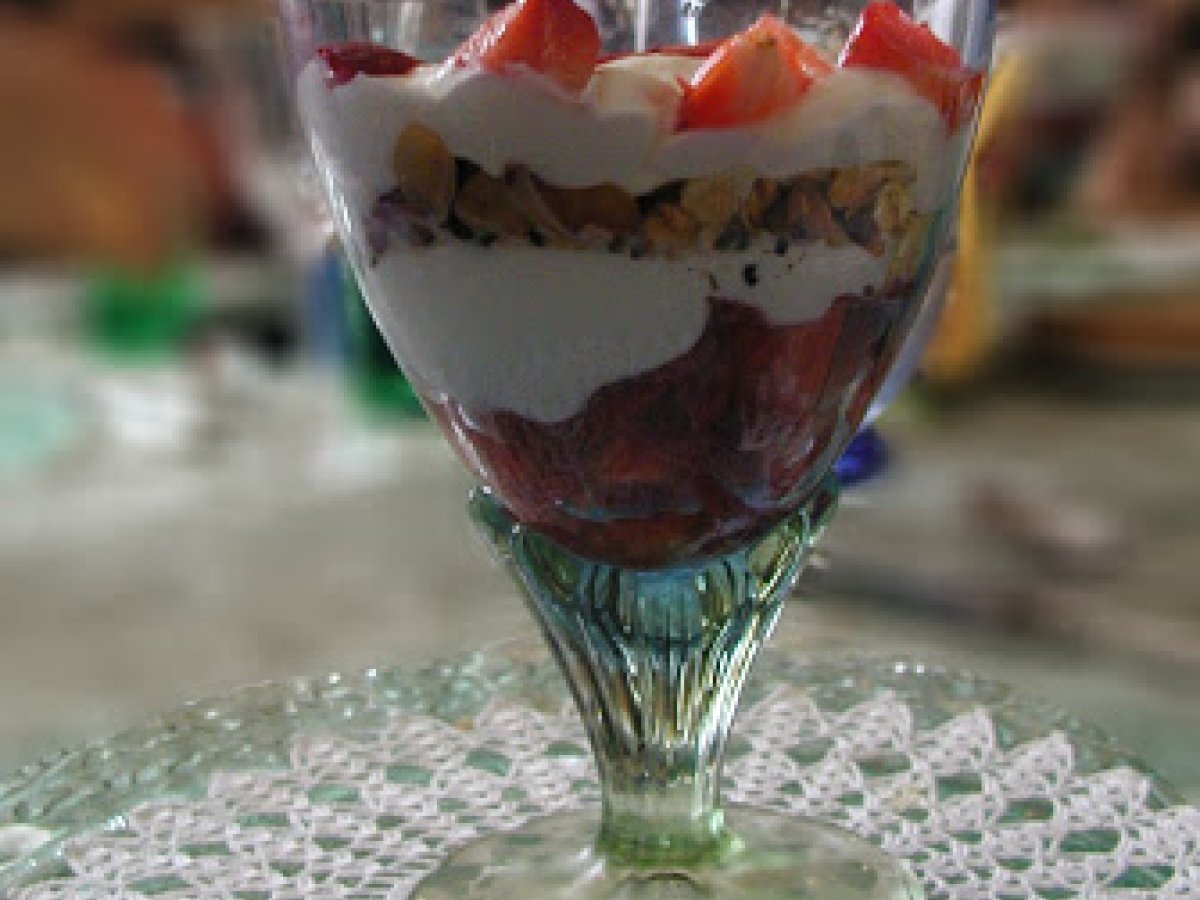 Parfait alle fragole