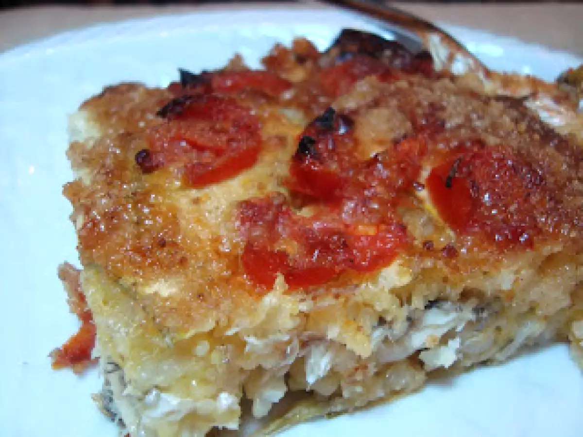 Parmigiana di alici e zucchine - foto 2