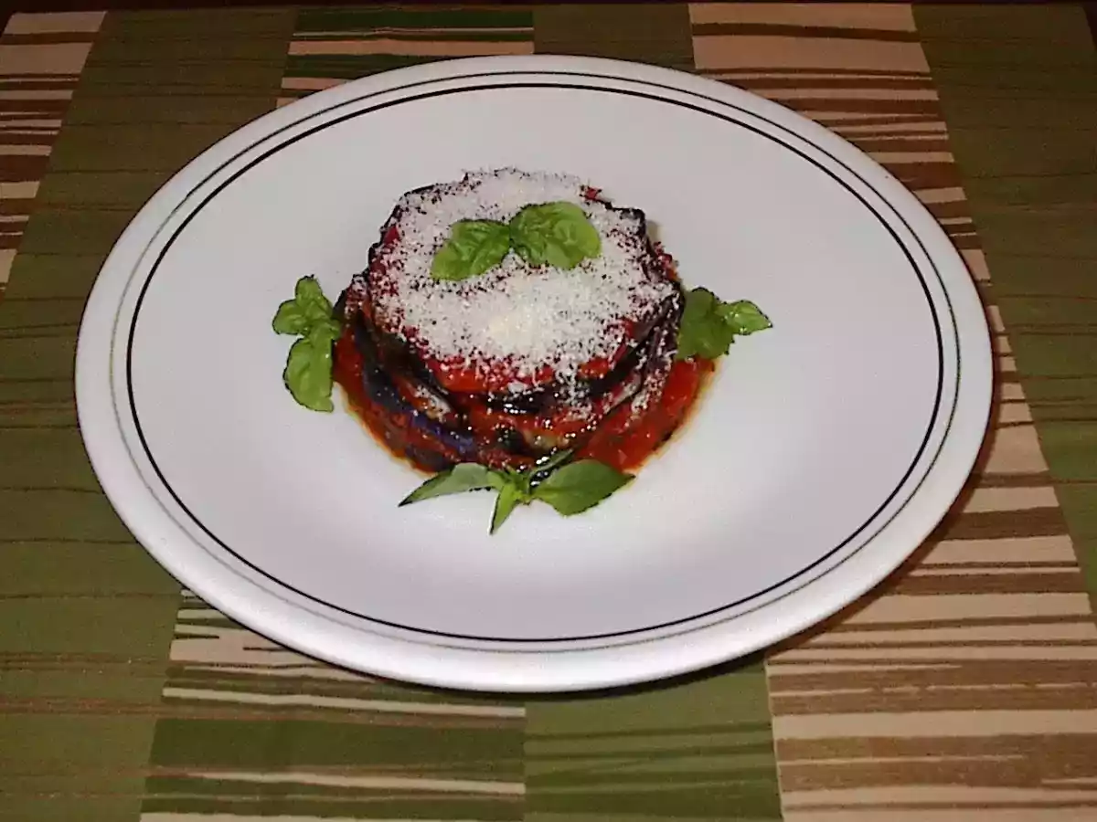 PARMIGIANA DI MELANZANE LIGHT
