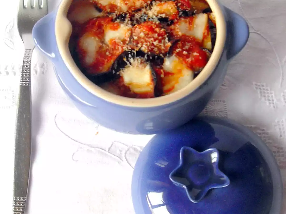 Parmigiana in cocotte Le Creuset