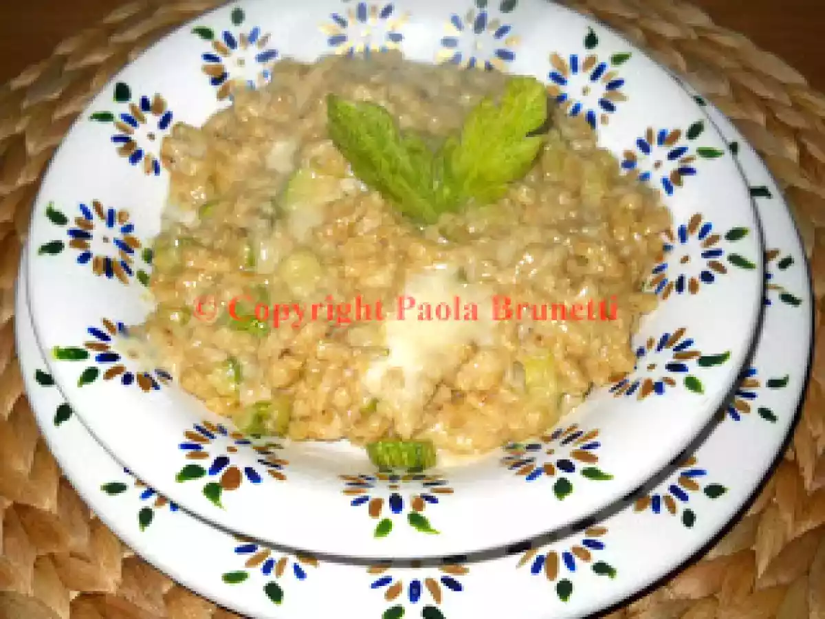 Passatelli asciutti con taleggio e zucchine