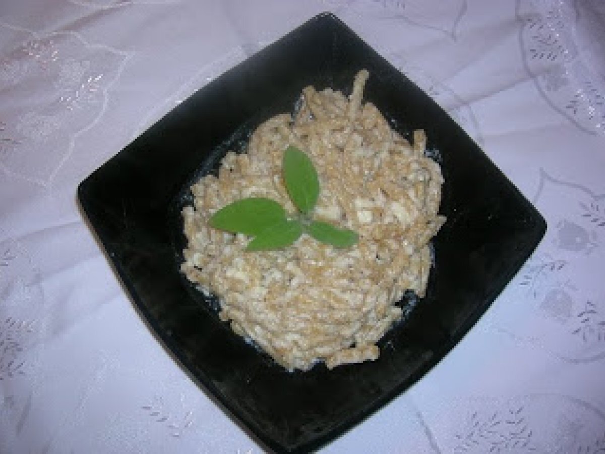 Passatelli in fonduta di Cacio e Pepe