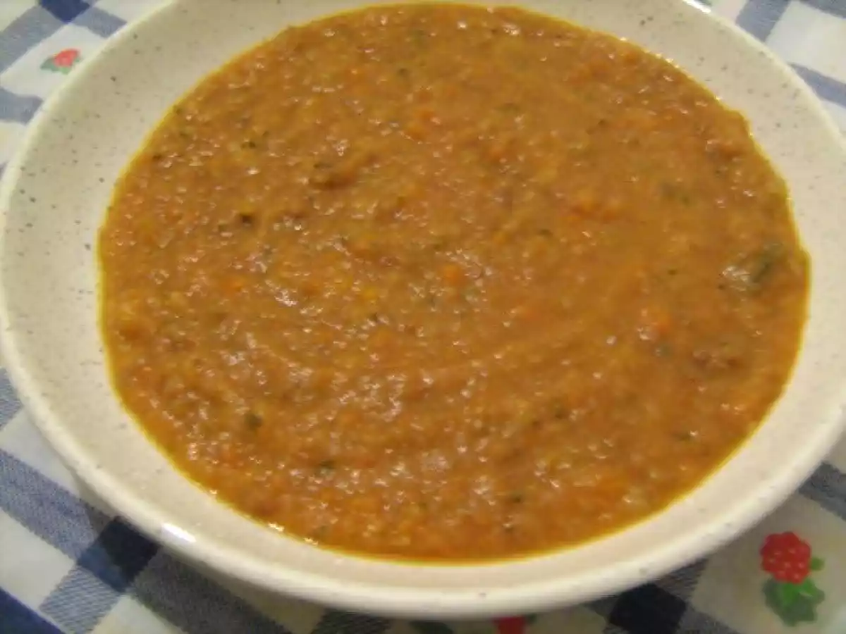 Passato di verdure con fagioli