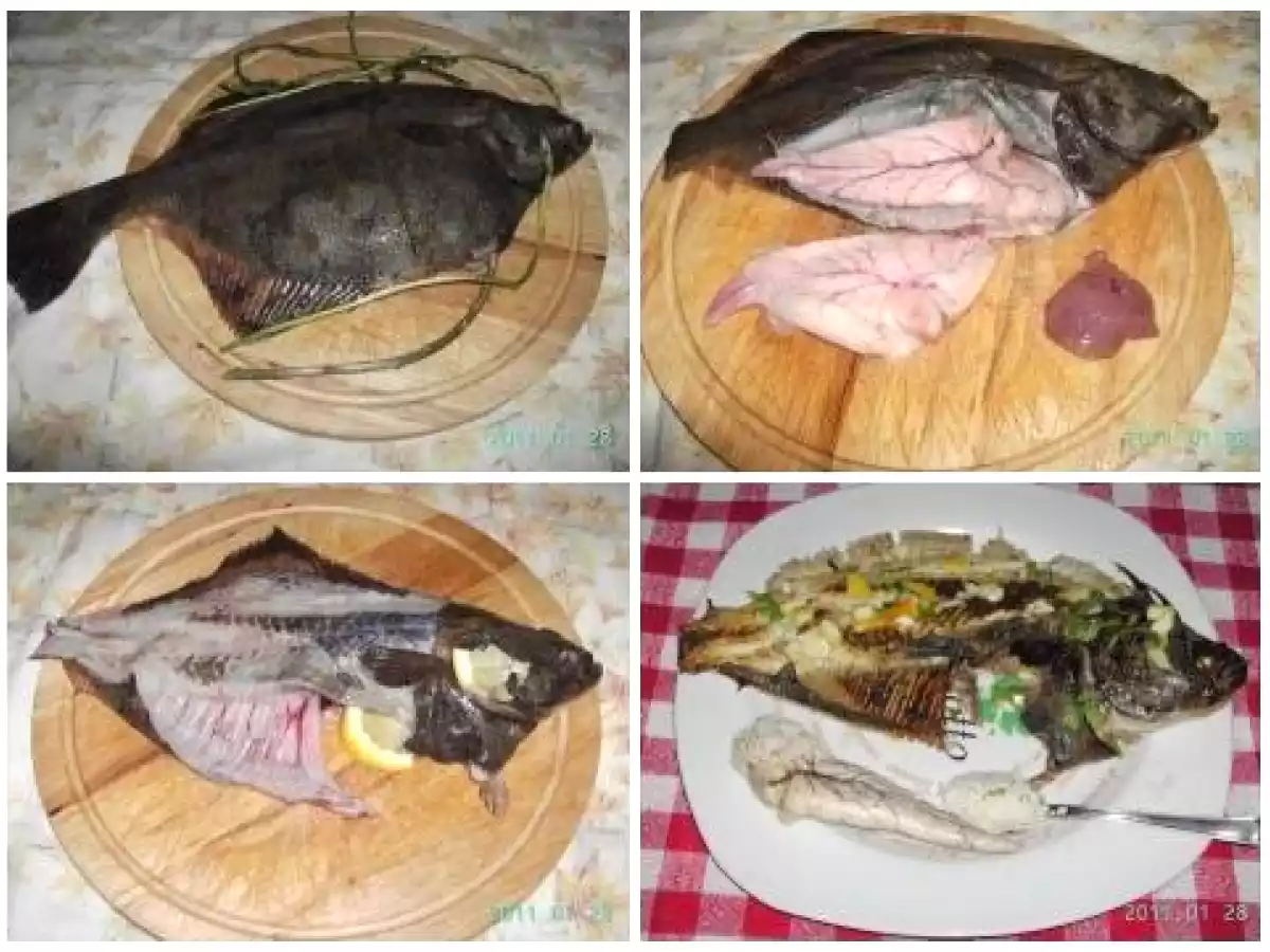 Passera al forno con agrumi