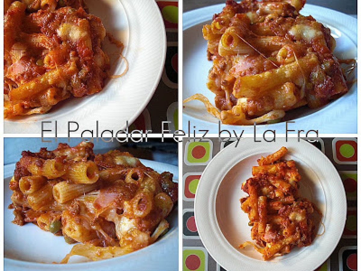 Pasta al forno alla messinese Ricetta Petitchef