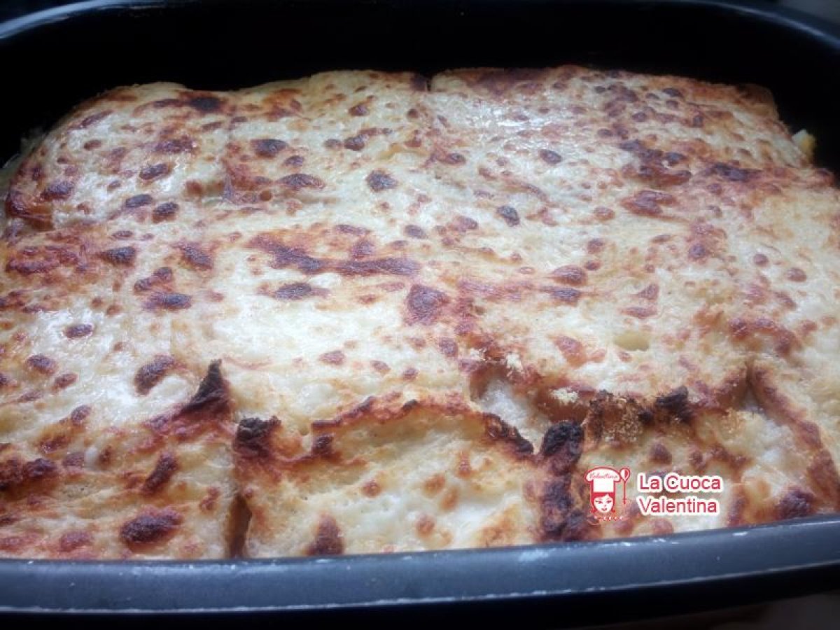 Pasta al forno con pane in cassetta - foto 2