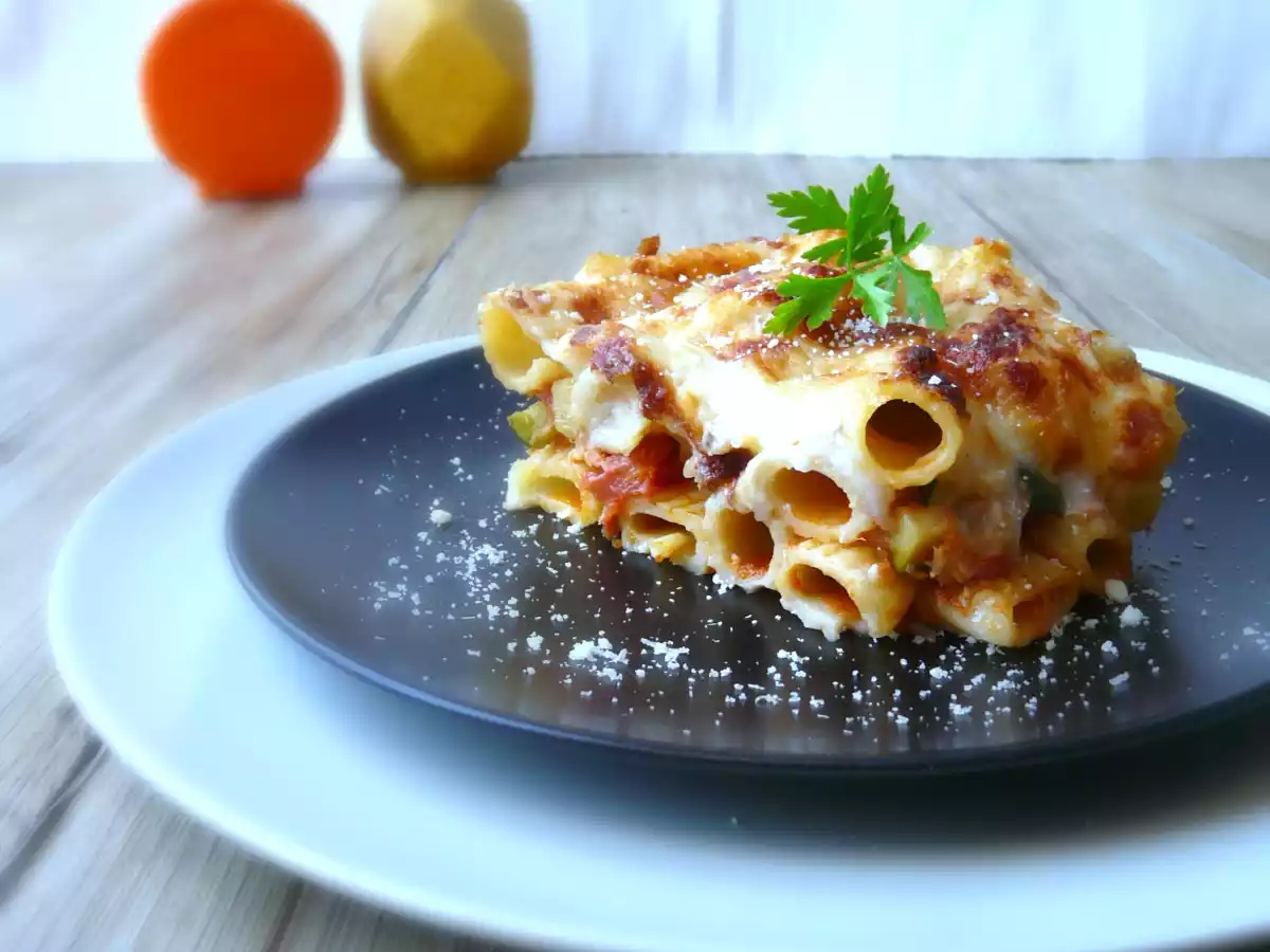 Pasta al forno estiva