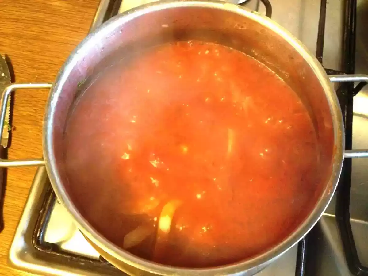 Pasta al nero di seppia con vongole - foto 6
