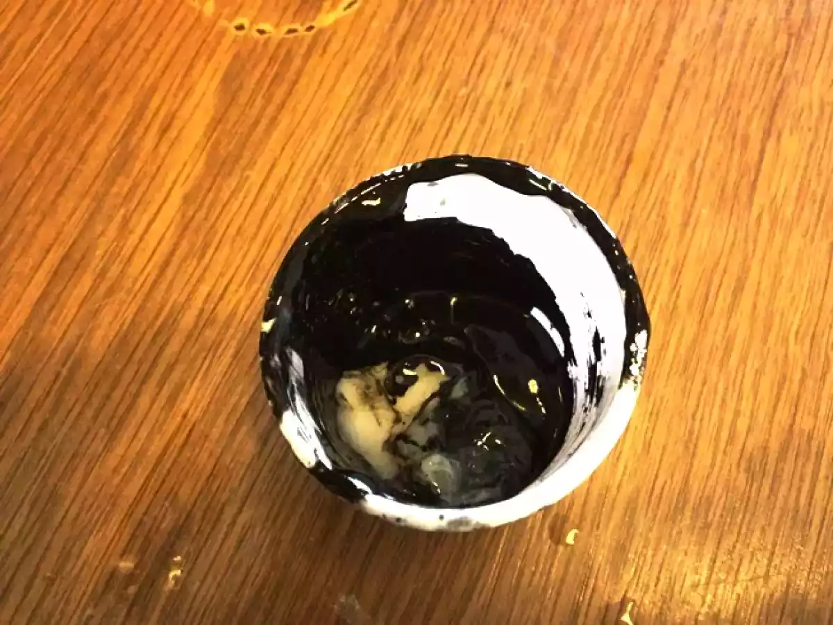 Pasta al nero di seppia con vongole - foto 7