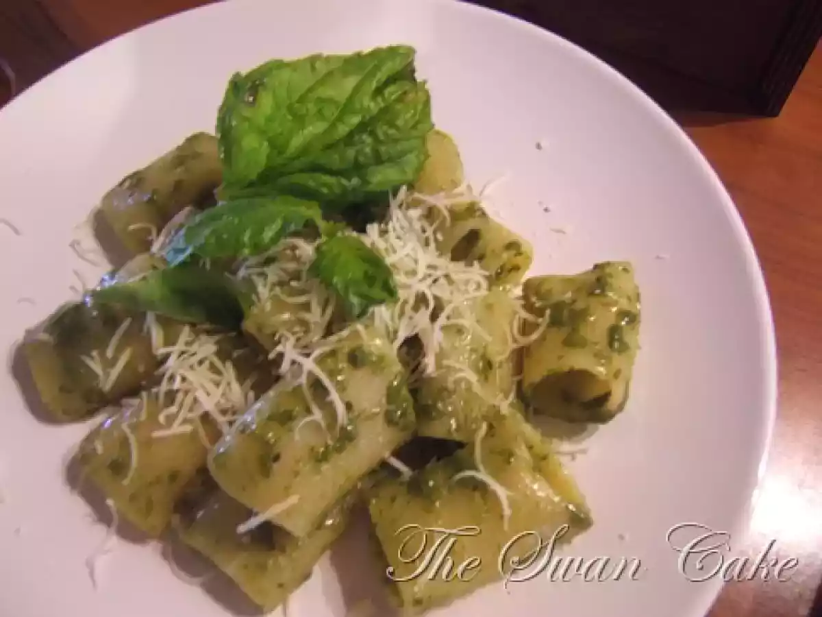 Pasta al pesto di basilico