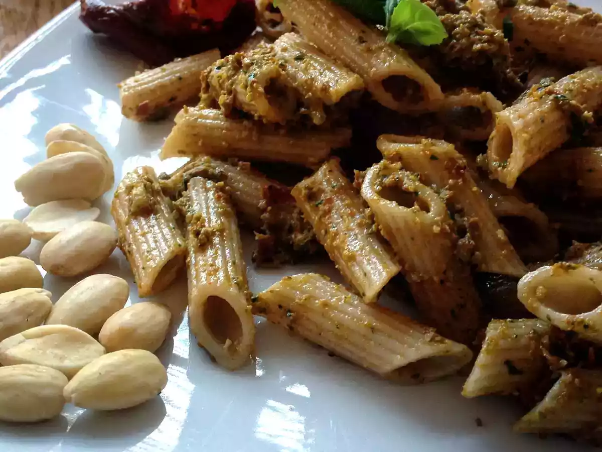 Pasta al pesto di Pino Cuttaia
