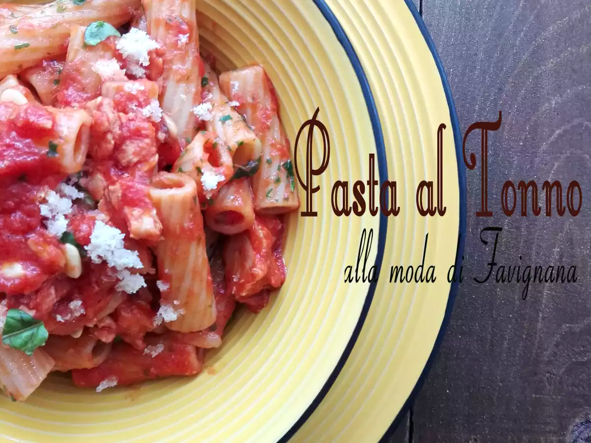 Pasta al tonno alla moda di Favignana