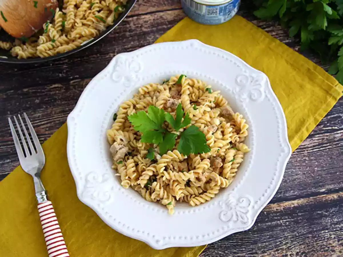 Pasta al tonno - Ricetta semplice, veloce e saporita