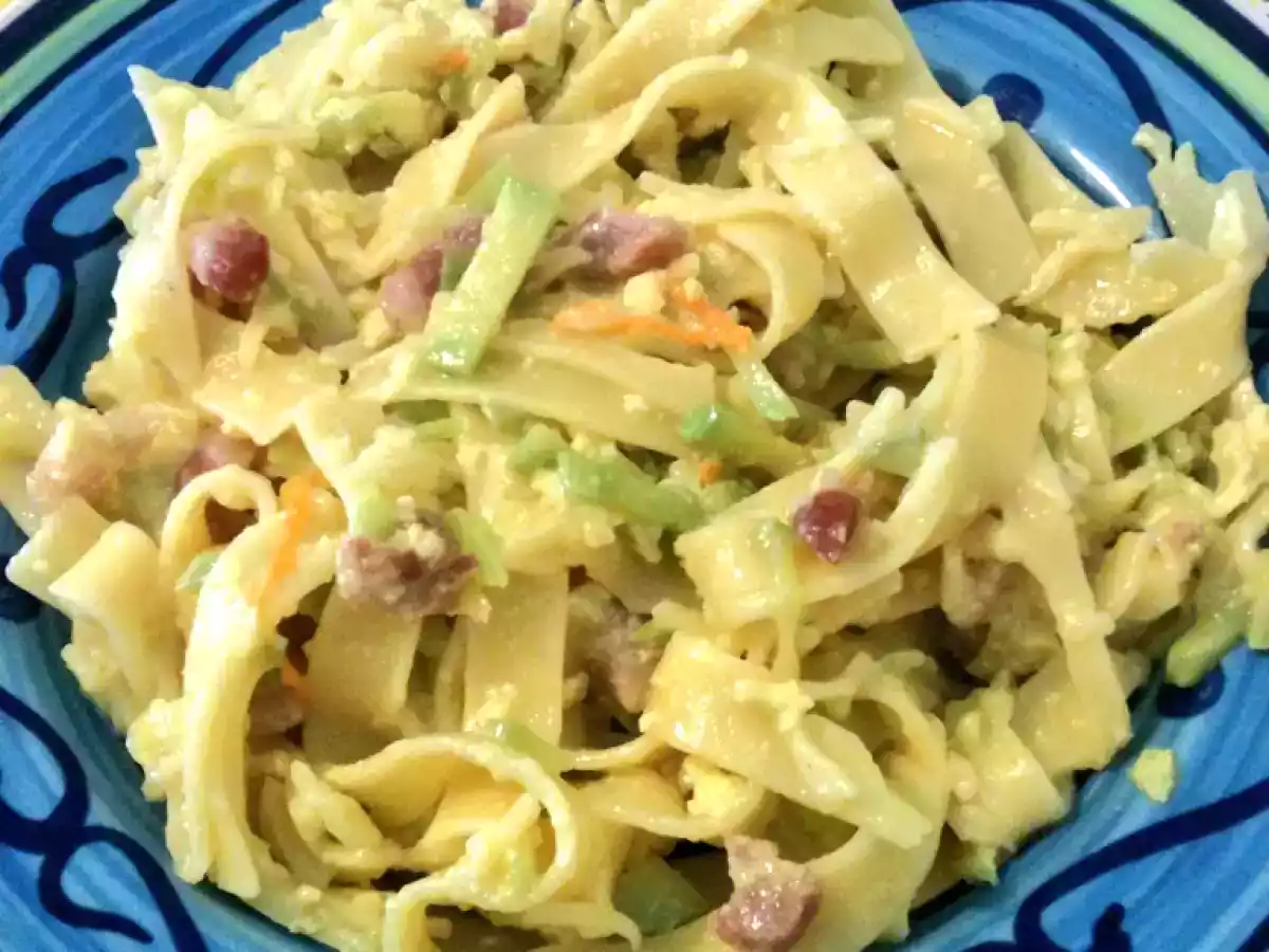 Pasta alla carbonara alternativa