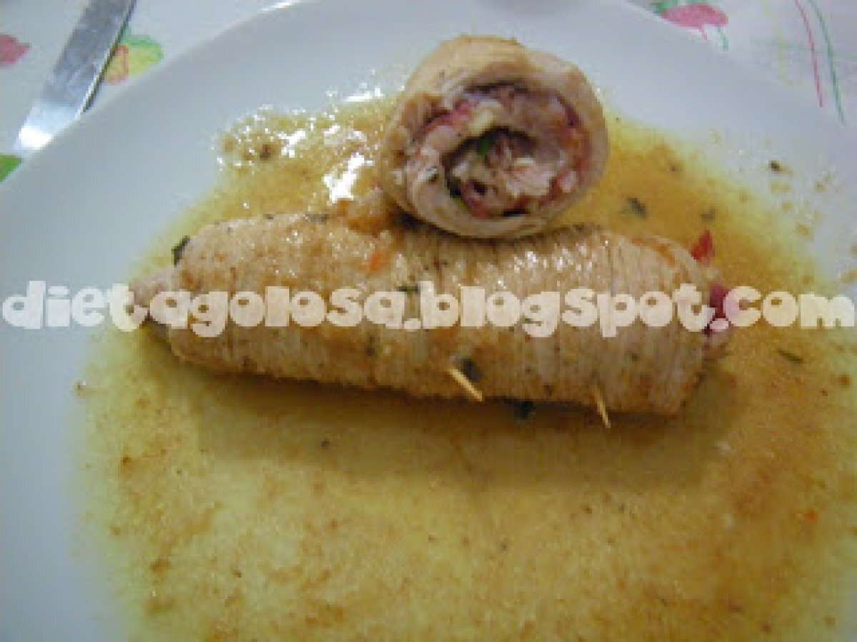 Pasta con Carciofi, Tacchino odoroso e Tortino ai Porri - foto 2