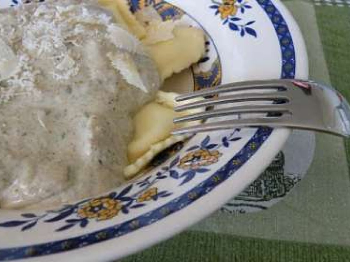 Pasta con crema di funghi - foto 2