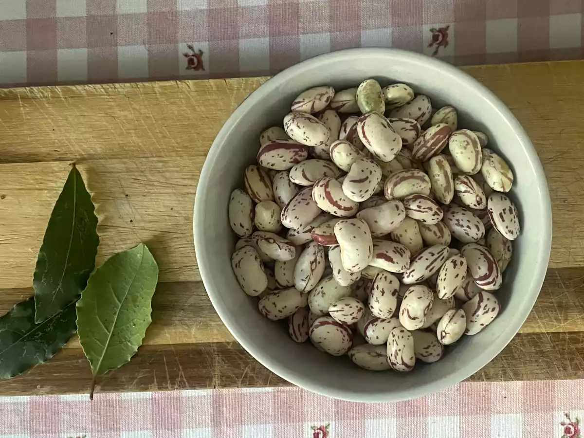 Pasta con i fagioli borlotti - foto 3
