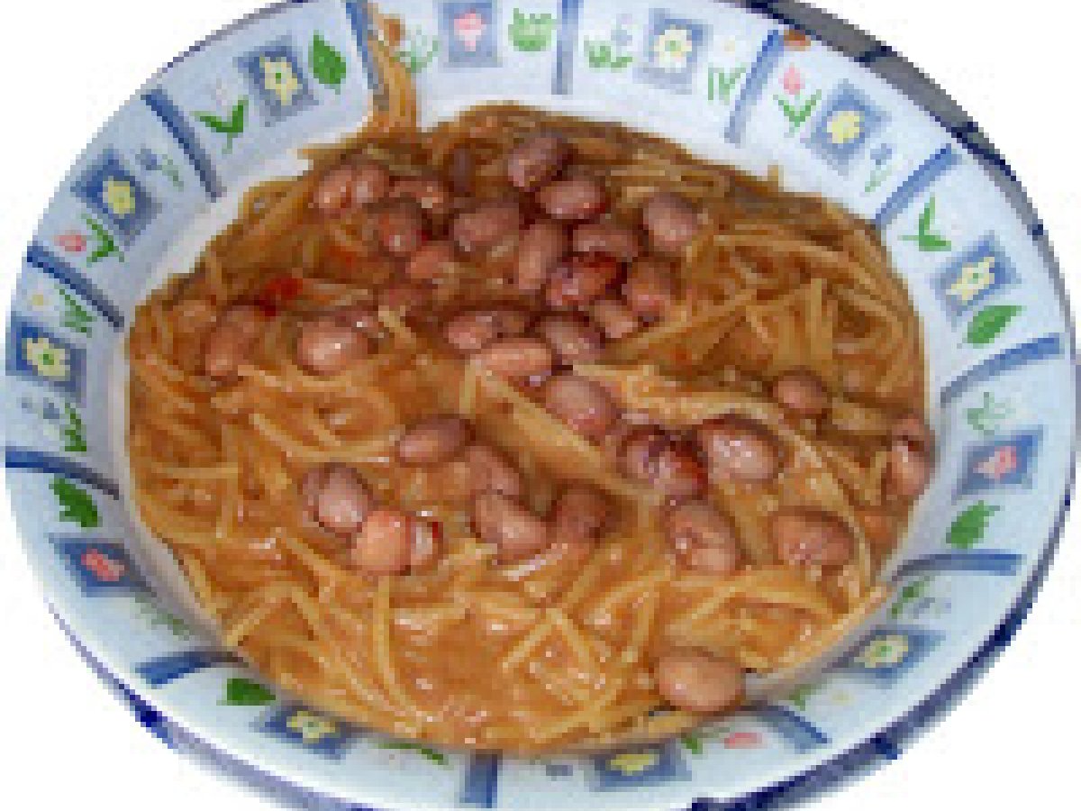 Pasta con i fagioli freschi - foto 2