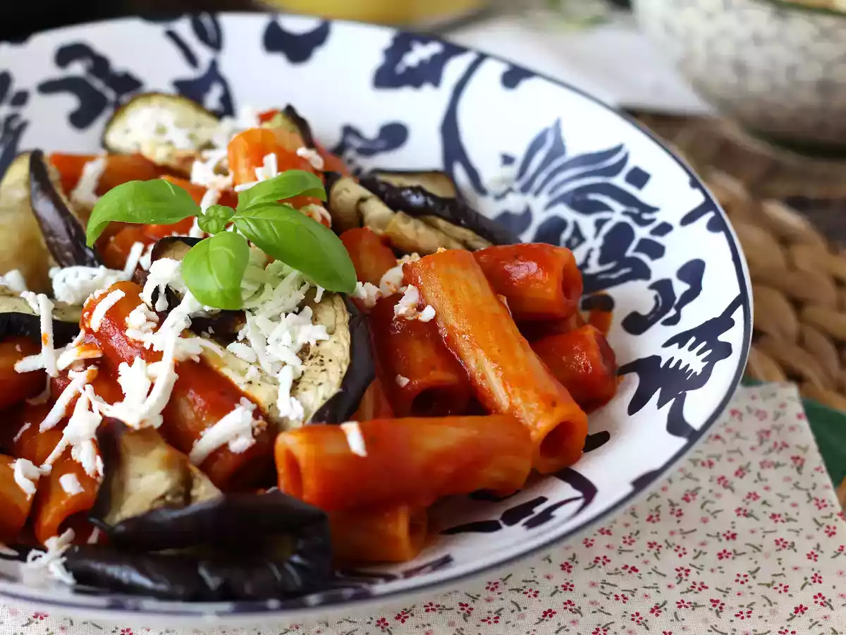 Pasta con le melanzane light - foto 2