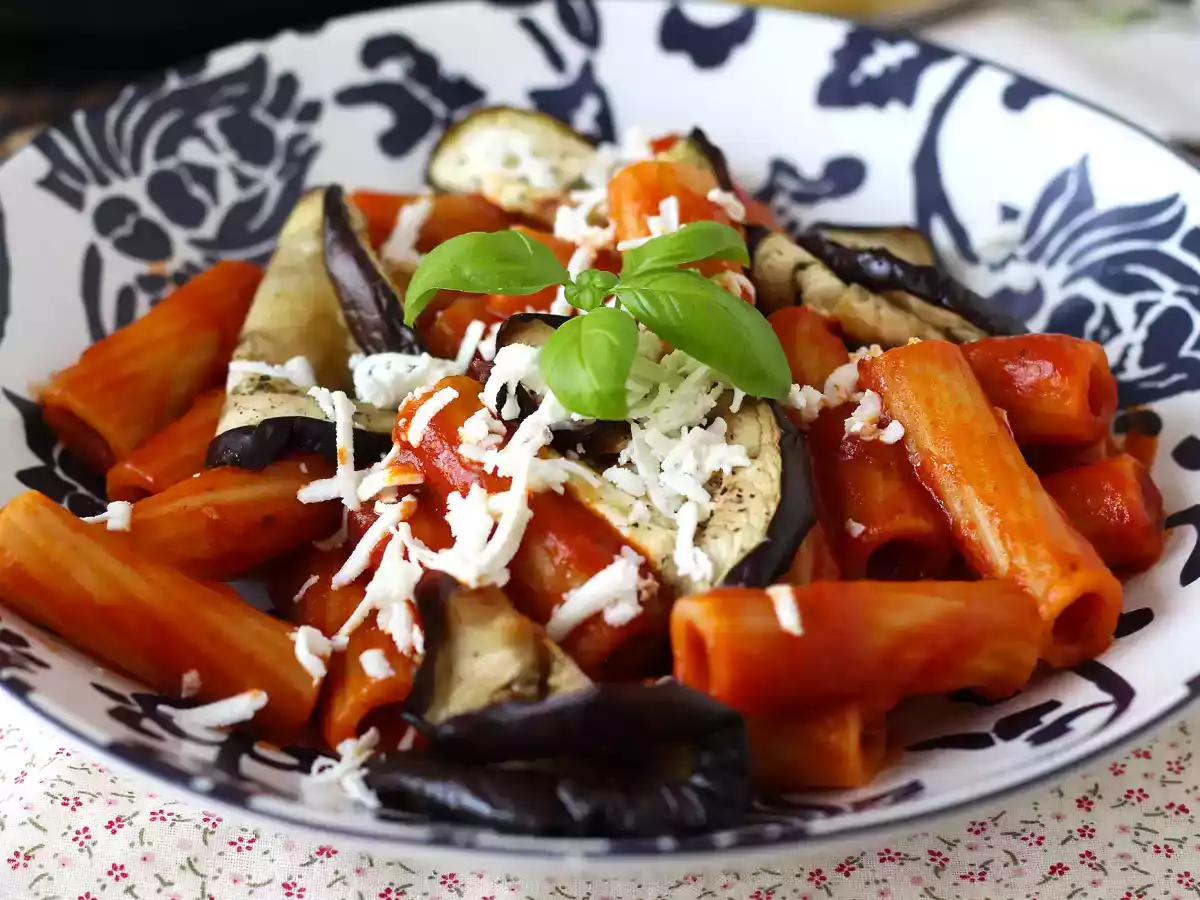 Pasta con le melanzane light - foto 5