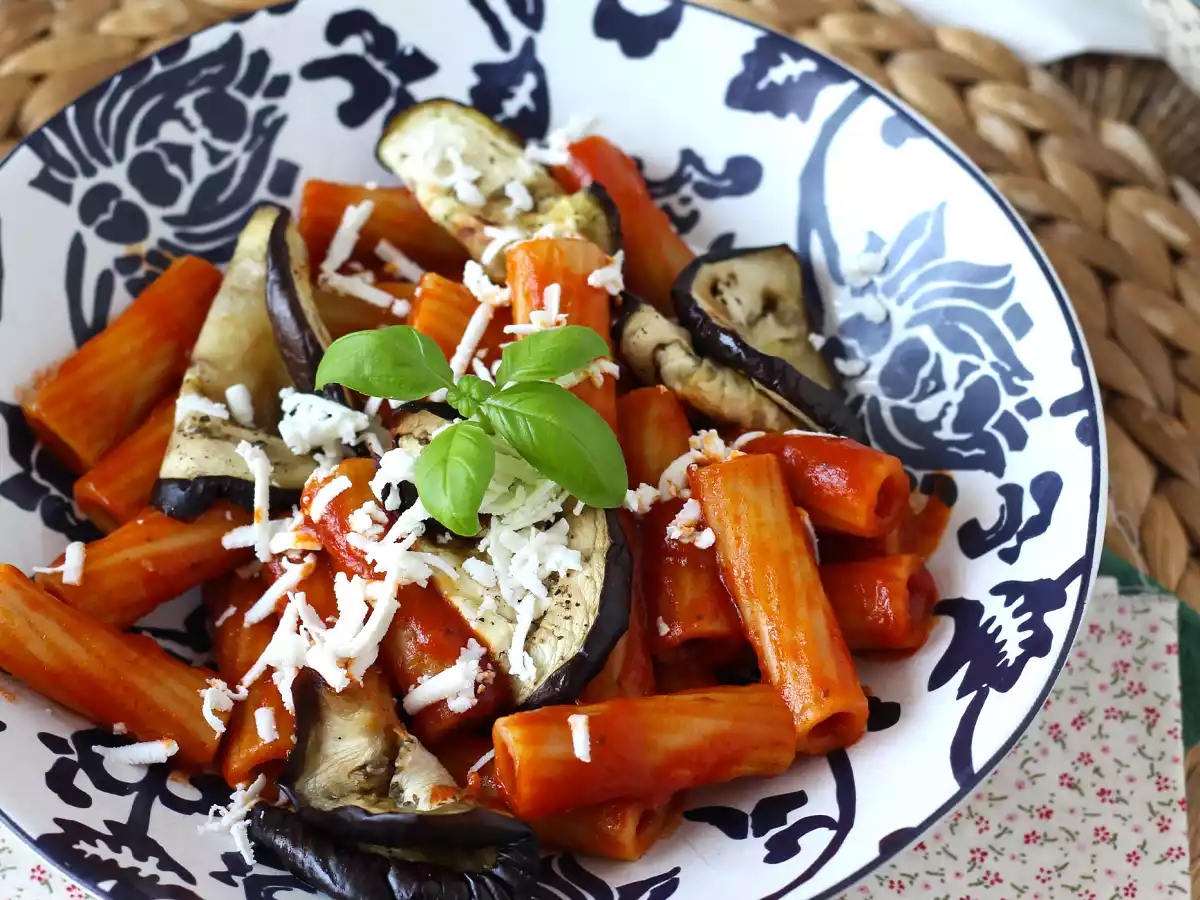 Pasta con le melanzane light - foto 7