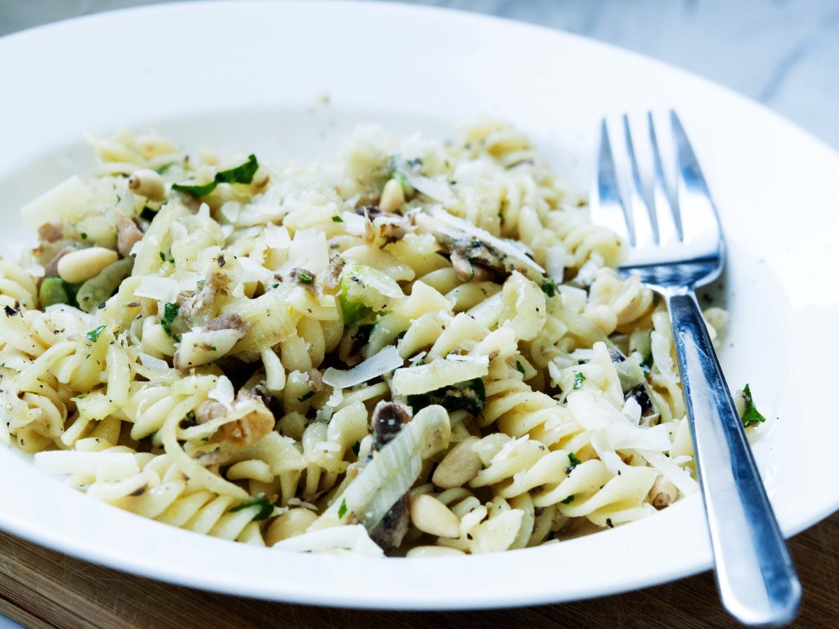 Pasta con le sarde ed il finocchio