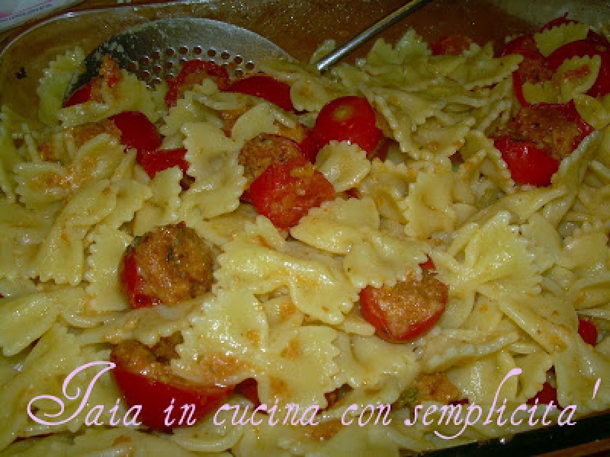 Pasta con pomodorini ripieni - foto 4